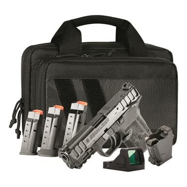 Smith & Wesson Equalizer 3-Mag Viridian Carry On Bundle, 9mm, 3.675