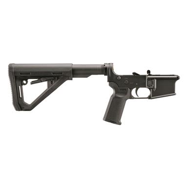Ruger AR Lower, Magpul MOE-K2 Grip, Magpul DT Carbine Stock, Ruger Elite 452 Trigger