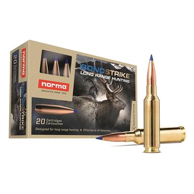 Norma Bondstrike, 6.5 Creedmoor, Bonded Polymer Tip, 143 Grain, 20 Rounds