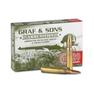 savage 303 hornady jap ammo graf sons 7x64 grain brenneke sp rounds custom contract loaded rifle calibers rds 5x54 sst