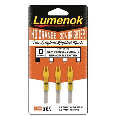 Lumenok Lighted Arrow Nocks, 3 Pack