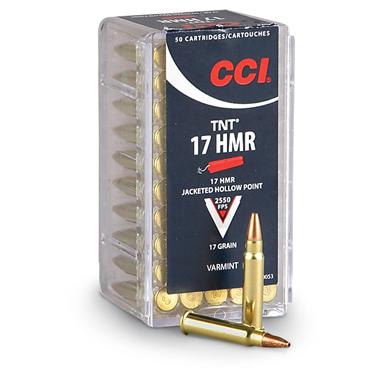 CCI 17 HMR HP 17 Grain 50 Rounds 78843 17 HMR 