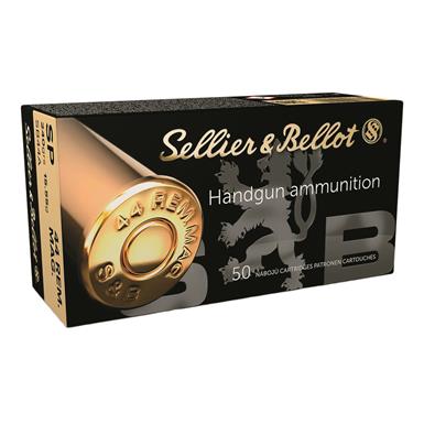 Sellier & Bellot, .44 Magnum, SP, 240 Grain, 50 rounds