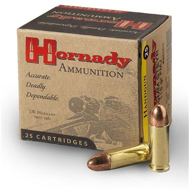 Hornady® Custom Pistol 9 mm Steyr 115 Gr. FMJ 25 rds. - 88967, 9mm ...