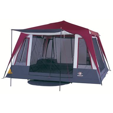 Wenger® Breithorn Gazebo Tent, Grey / Burgundy - 93085, Backpacking ...