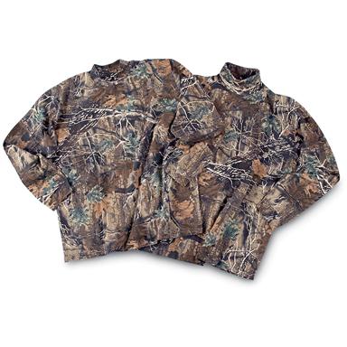 turtleneck camo shirt