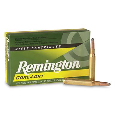 Remington Core-Lokt, .280 Remington, 165 Grain, SP, 20 Rounds