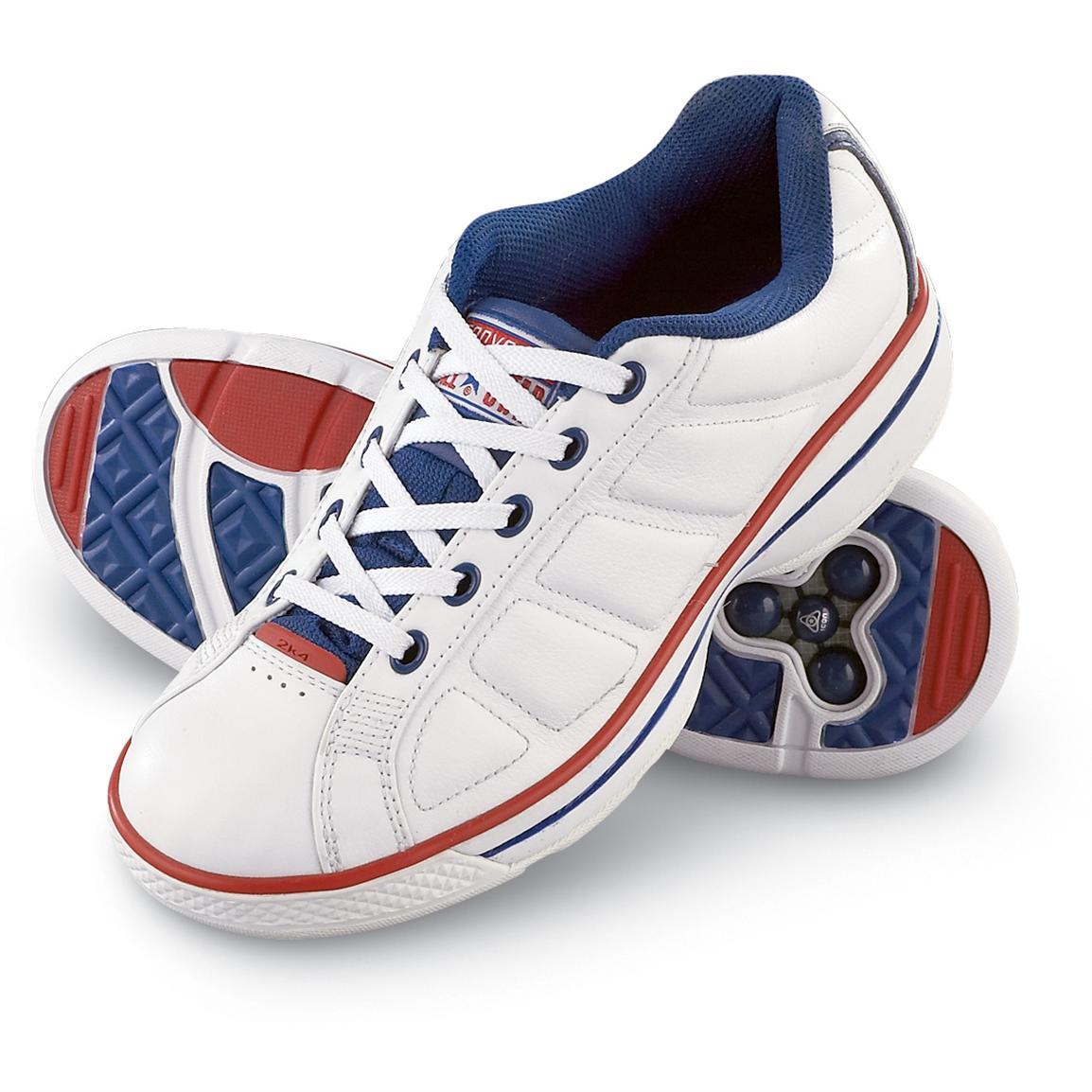 Men's Converse® All Star 2K4 Lows, White / Red / Blue