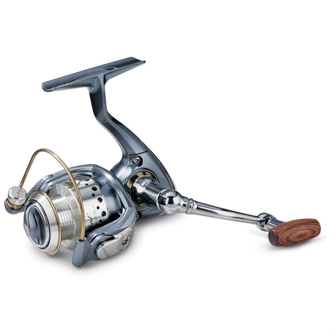 目玉商品 Pflueger President Spinning Reel， Size 35 Fishing Reel， Right/Left  Handle Position， Graphite Body and Rotor， Corrosion-Resistant， Aluminum  Spo並行輸入 釣り