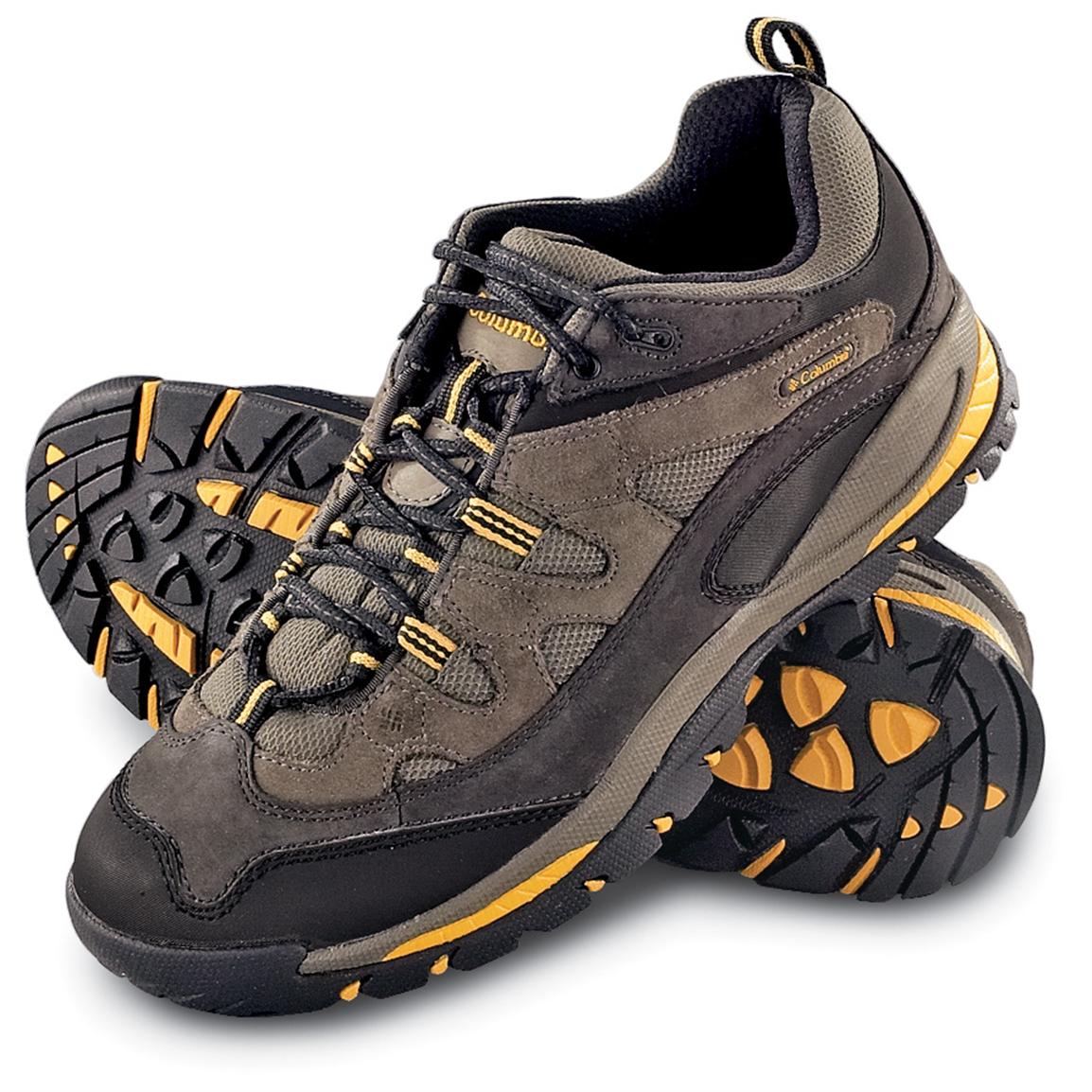 Men's Columbia™ Omnitorial Hikers, Brown / Yellow - 100702, Hiking ...