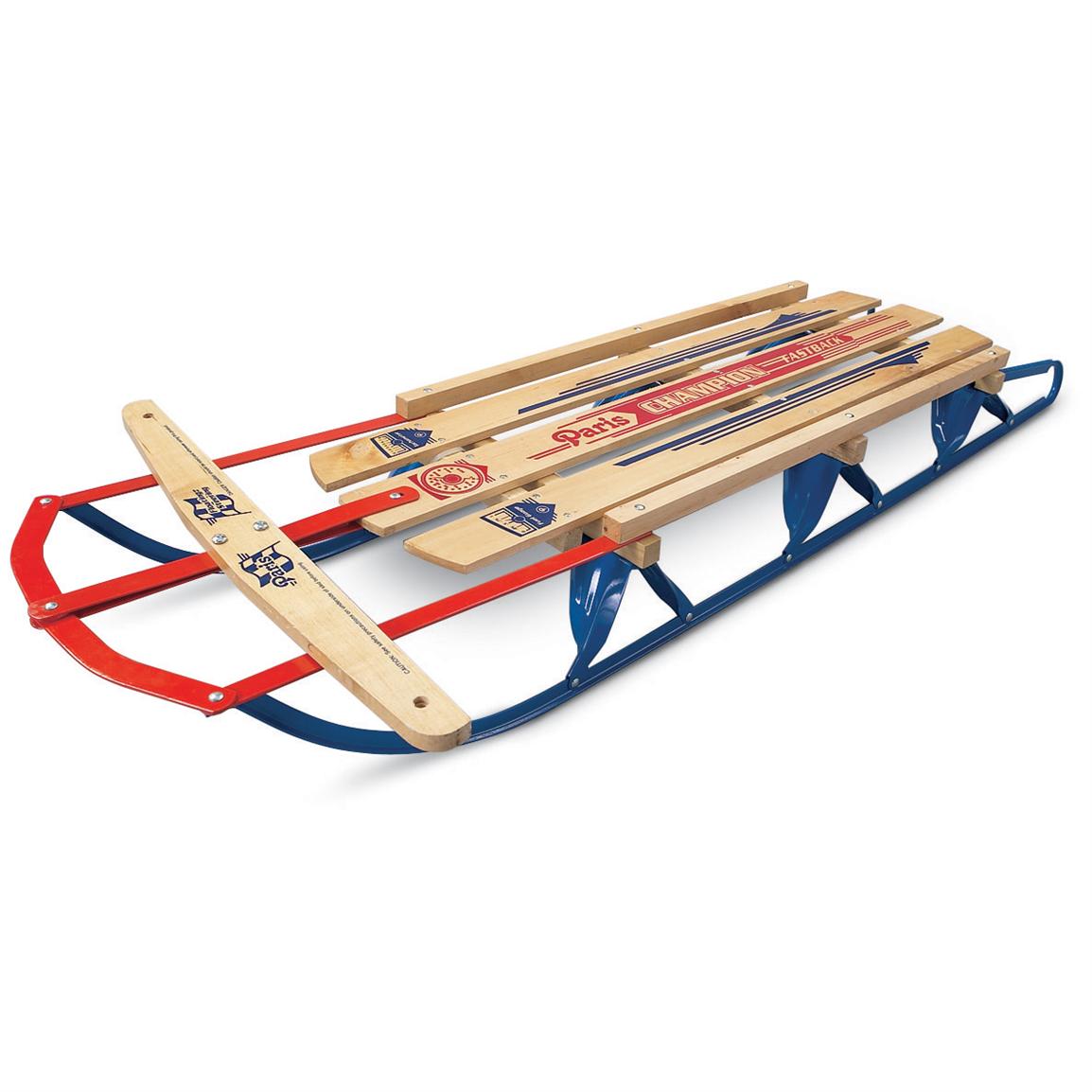 Paris™ 55 Steel Runner Sled - 100939, at Sportsmans Guide