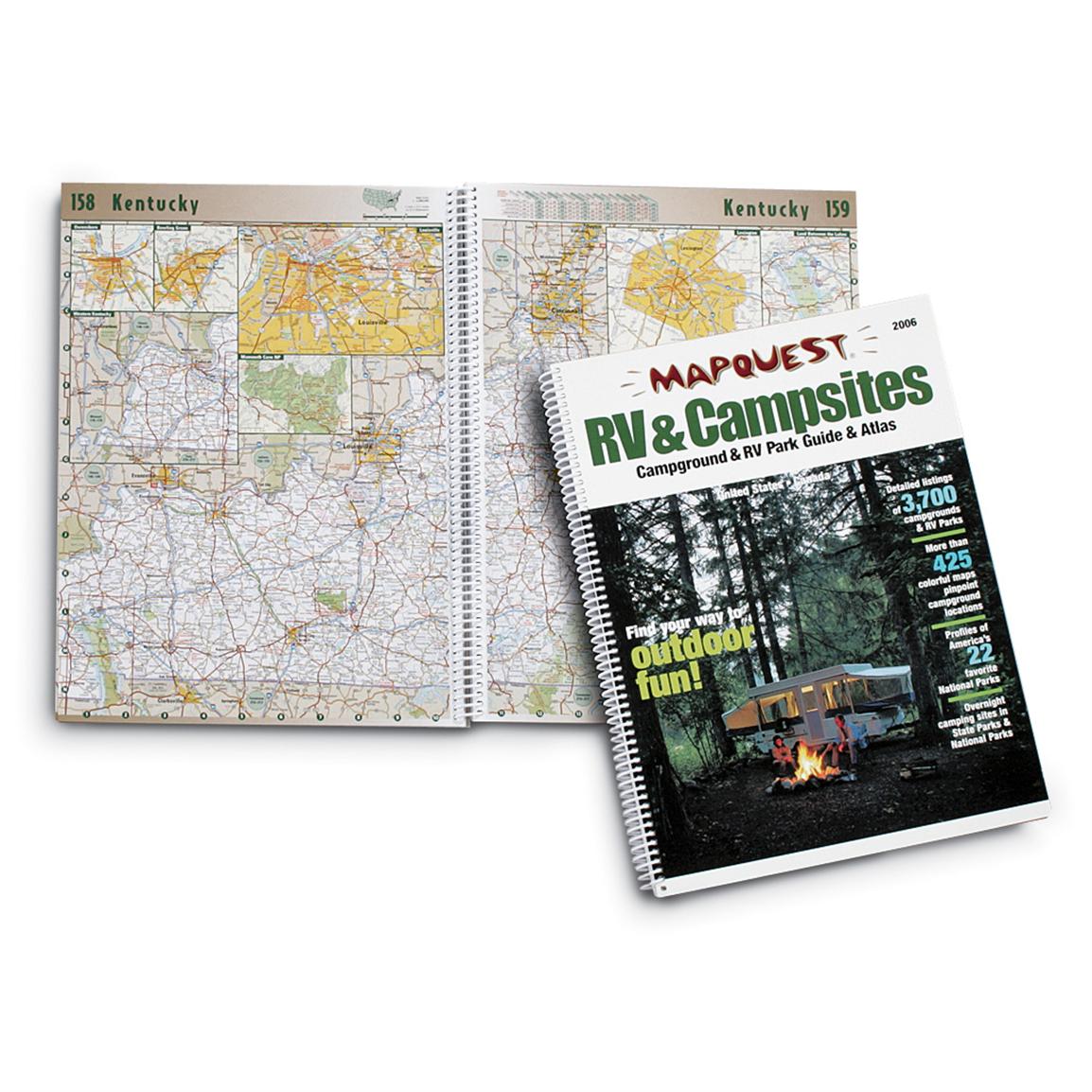 MapQuest® Campground / RV Park Guide and Atlas 101175, at Sportsman's