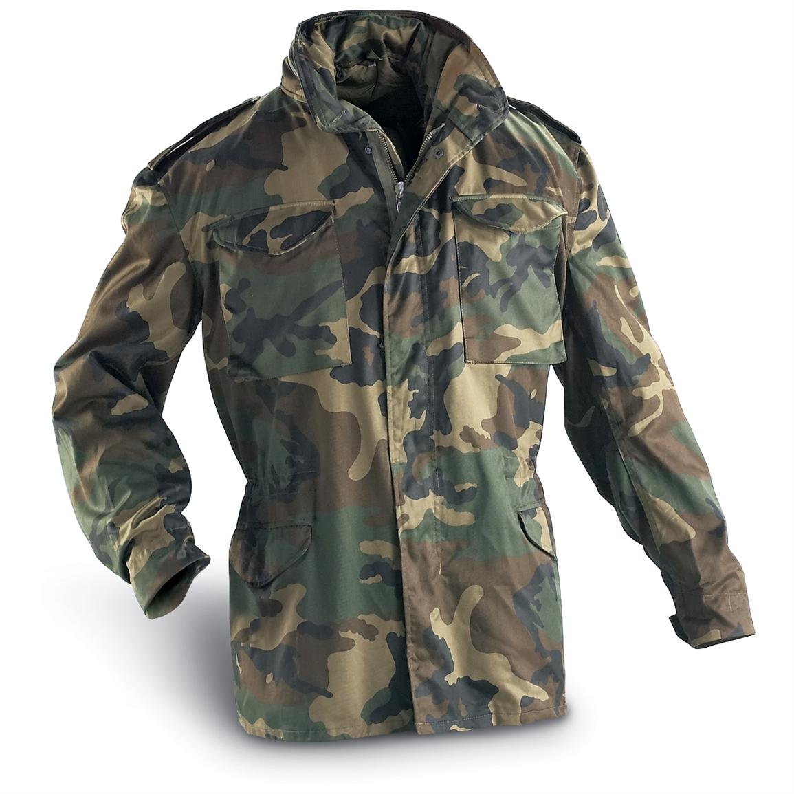 New Croatian M65 Jacket, Camo - 101188, at Sportsman's Guide