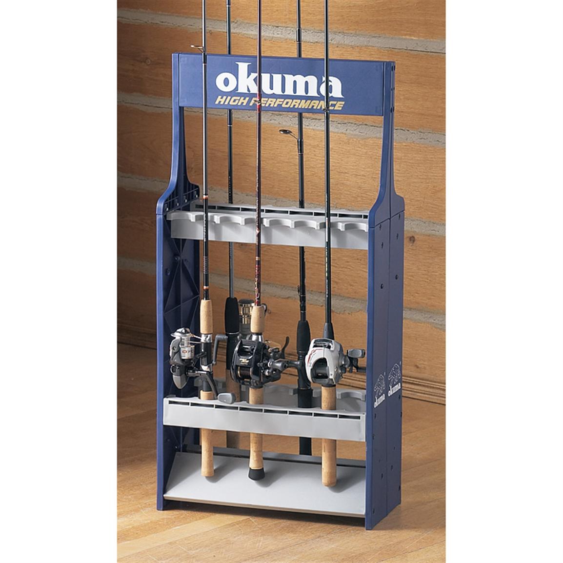 okuma rod rack