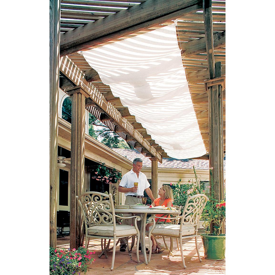 14' SunScreen Canopy™ Kit - 101459, Patio Furniture at ...