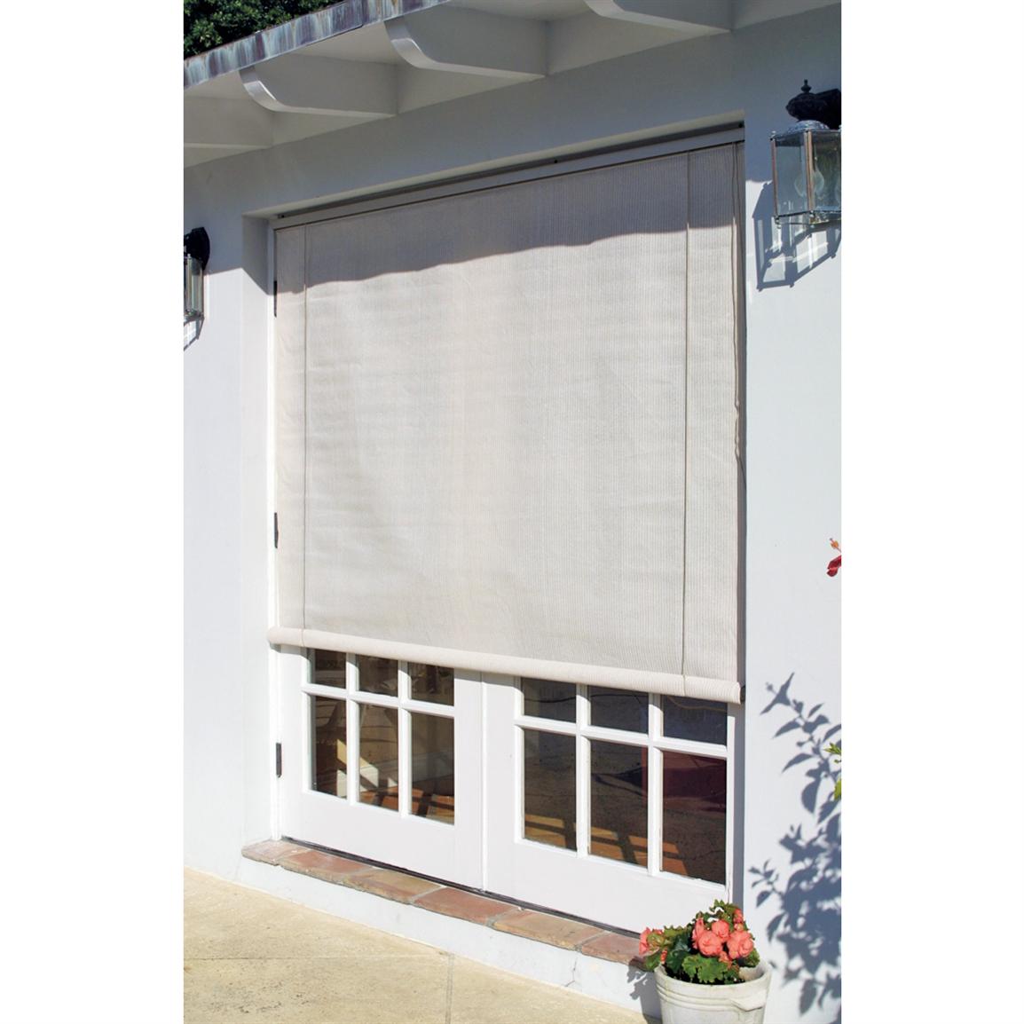 6' Coolaroo® Classic Roll up Shade 101856, Patio Furniture at