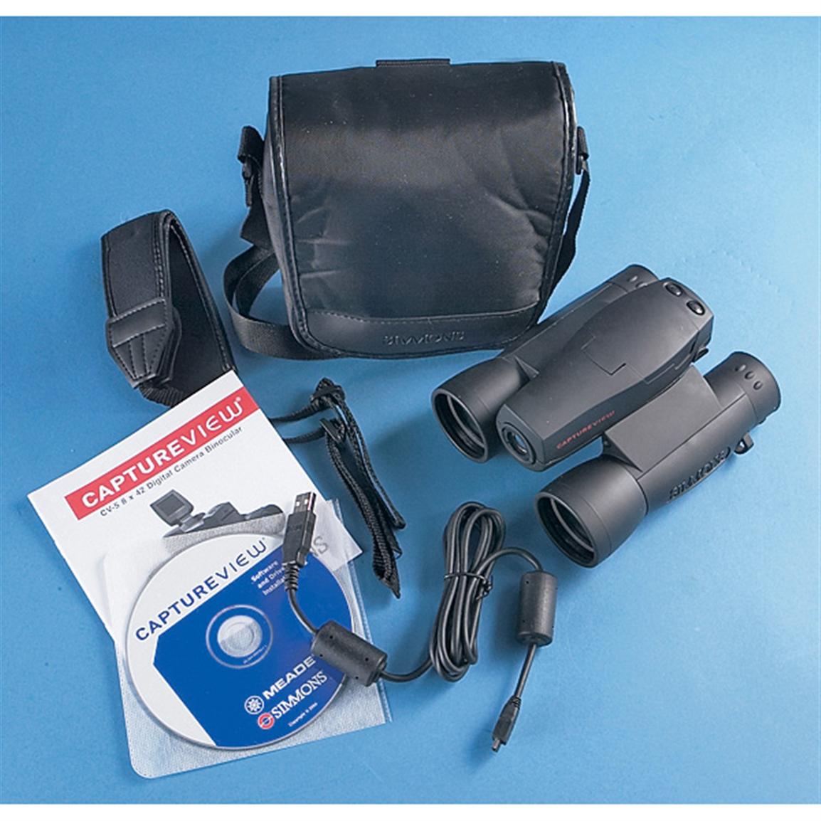 Simmons® 8x42 mm 2.0 MP CaptureView™ Binoculars / Digital Camera