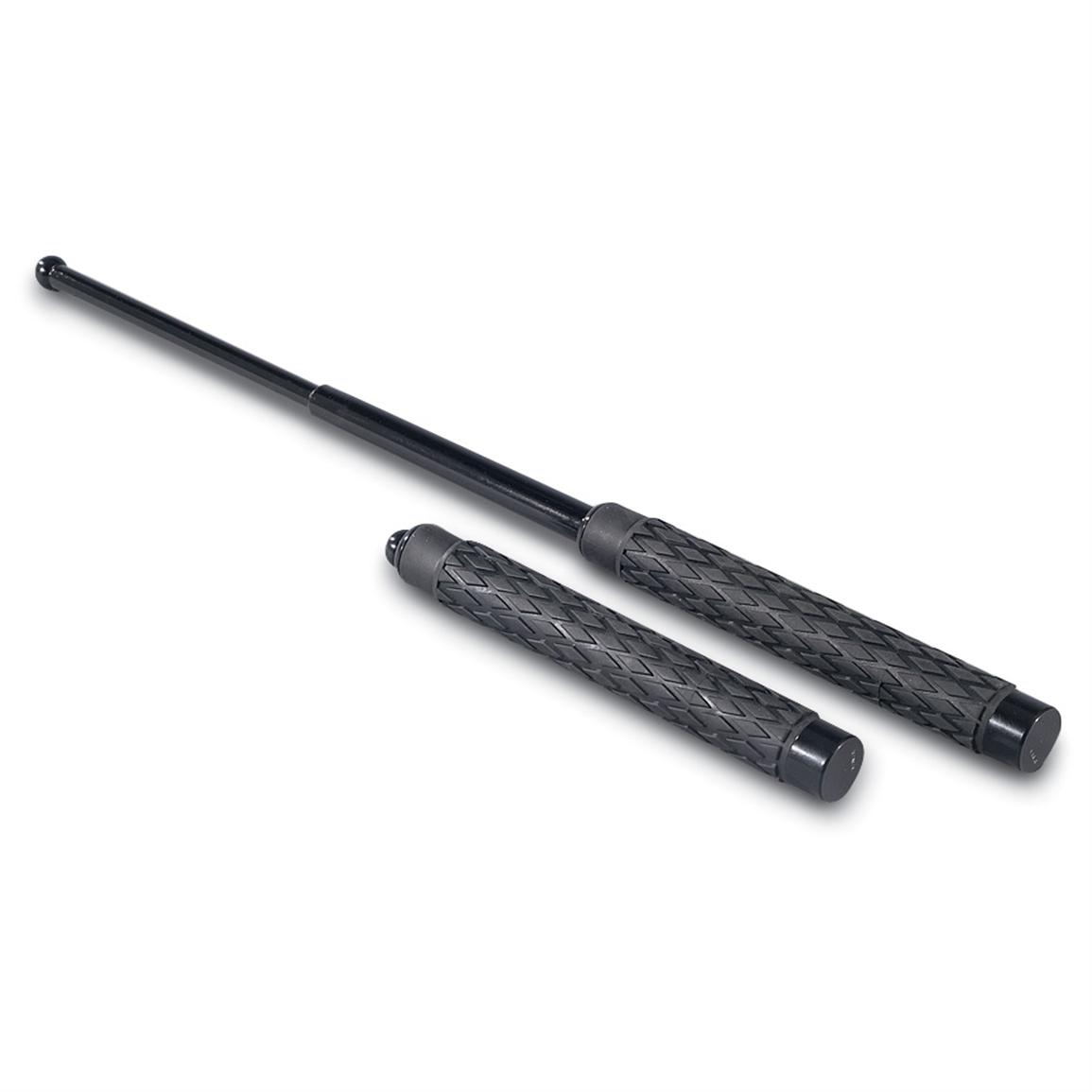 Telescoping Steel Baton with Holster 102118, Self Defense Accessories at Sportsman's Guide