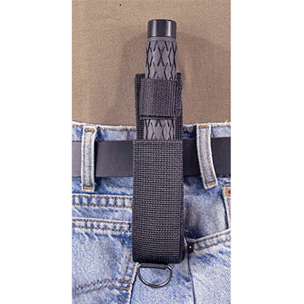 Telescoping Steel Baton with Holster 102118, Self Defense Accessories