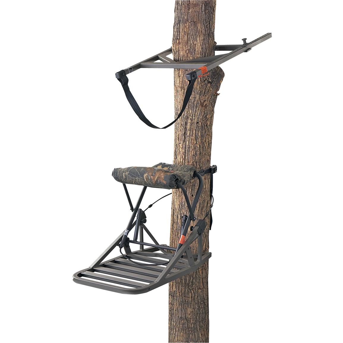 Loggy Bayou® Legend Ultra-Lite Treestand - 102168, Hang On Tree Stands