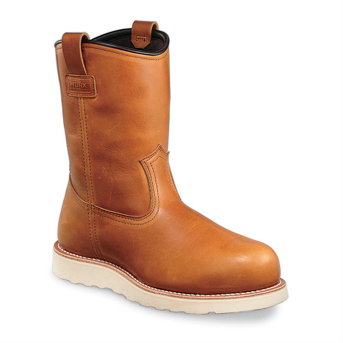 red wing wedge work boots