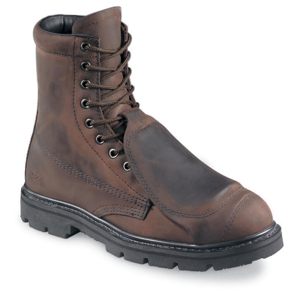 Men's WORX® by Red Wing® Shoes 5489 8" Steel Toe EH Metatarsal Boots