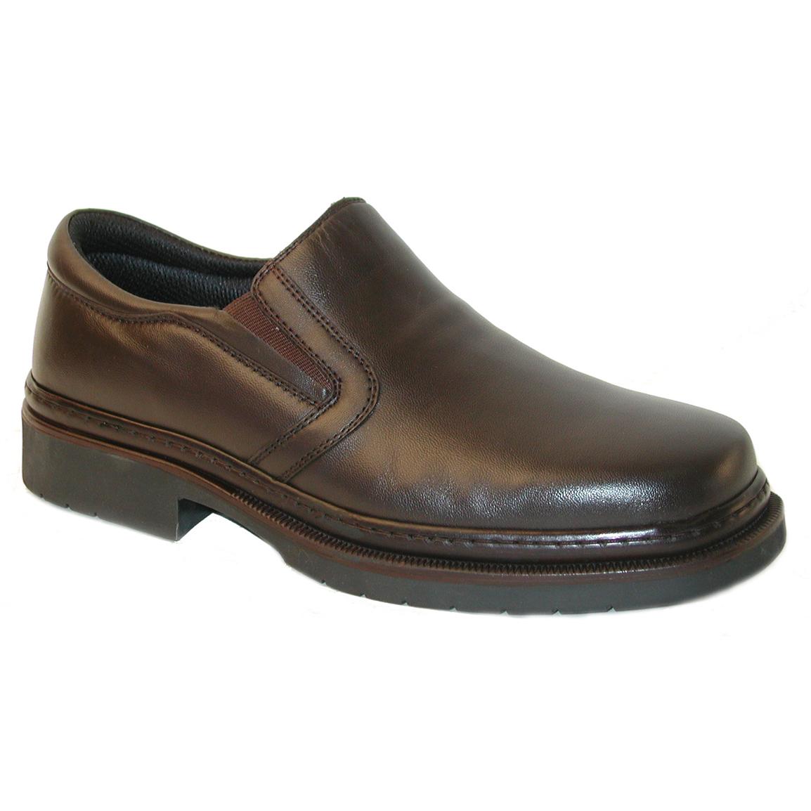 Men's Giorgio Brutini® Sheepskin Slip - ons - 102712, Casual Shoes at ...