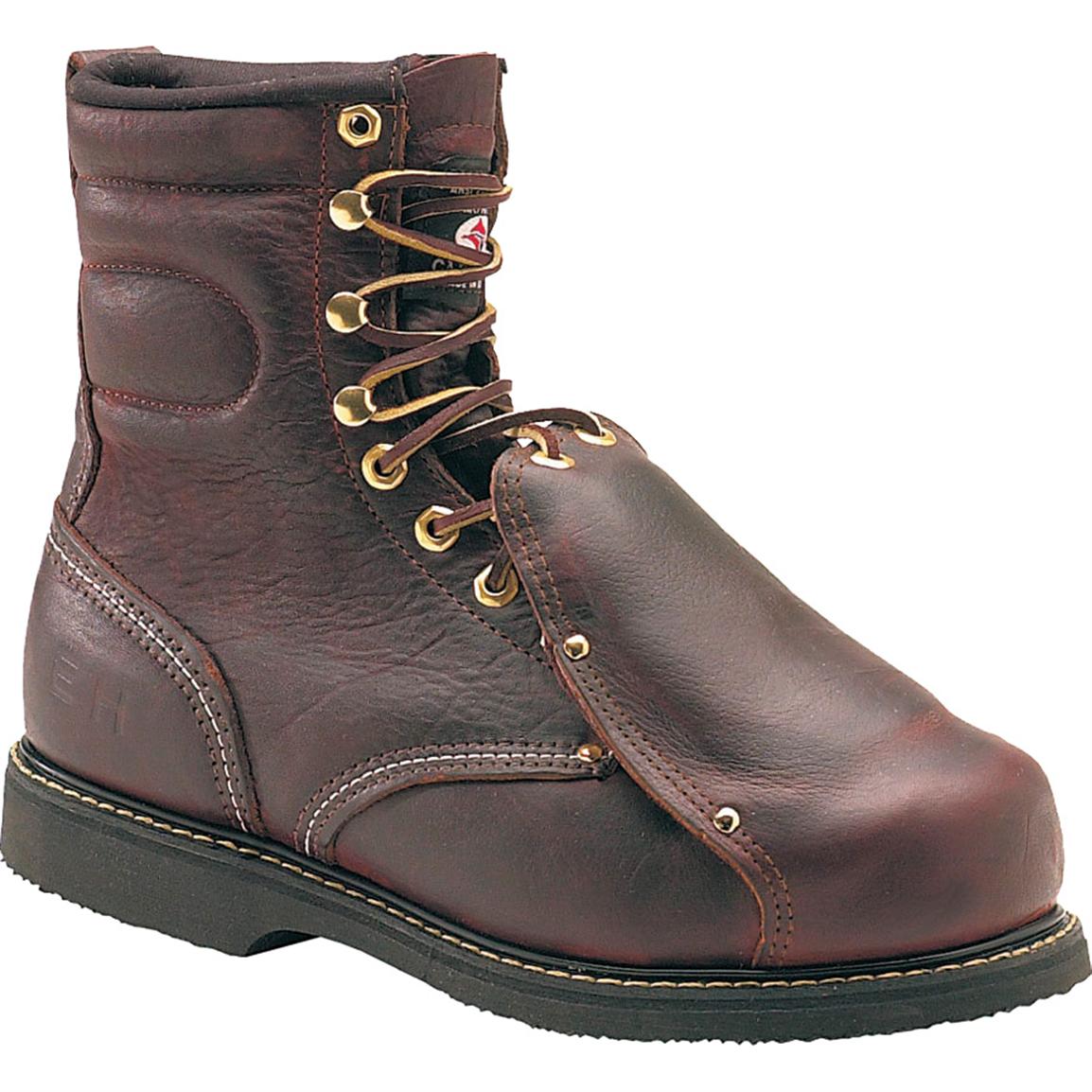 Men's Carolina® 8" Steel Toe Domestic Metatarsal Boots, Briar