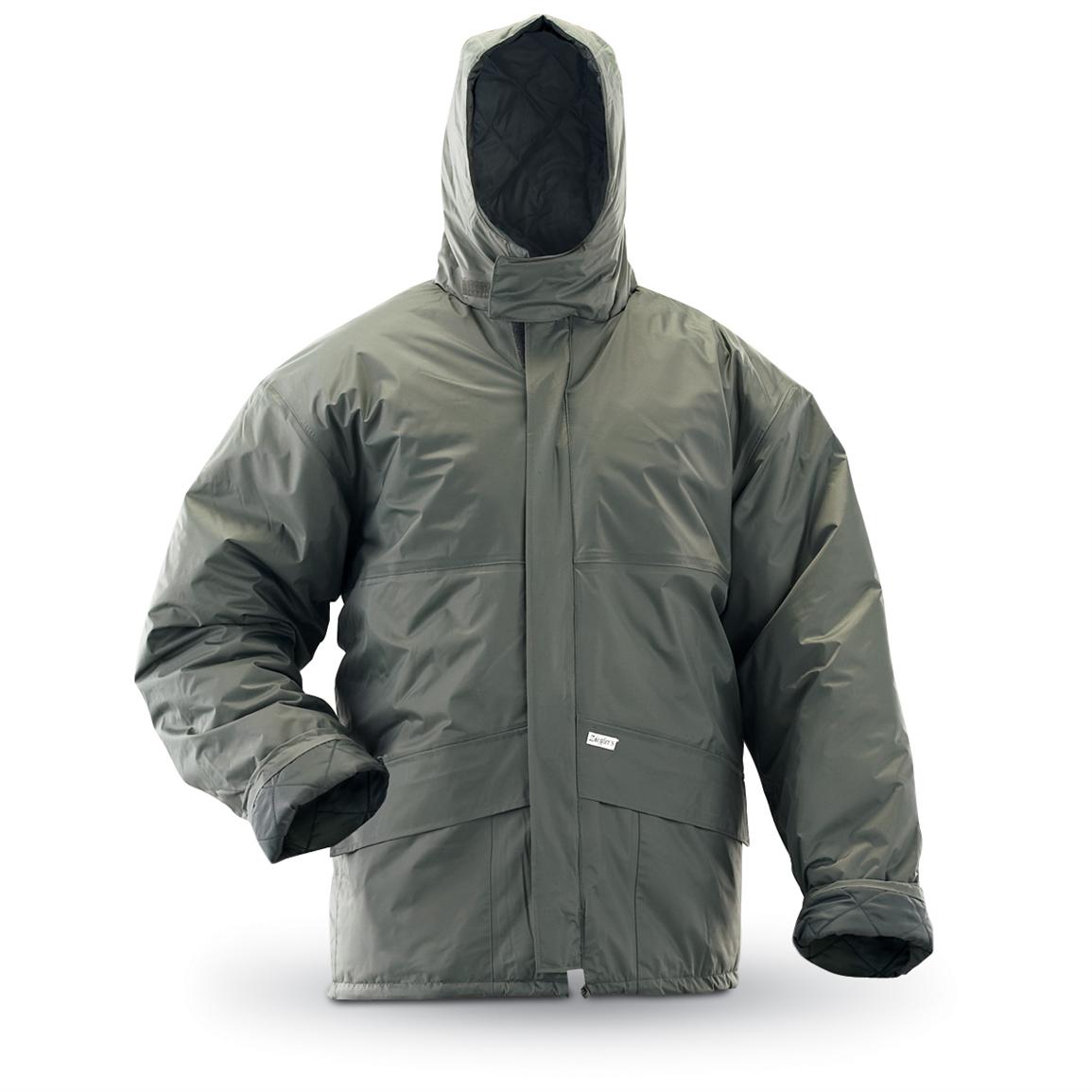 New German Insulated Police Parka - 103502, Insulated Jackets & Coats ...