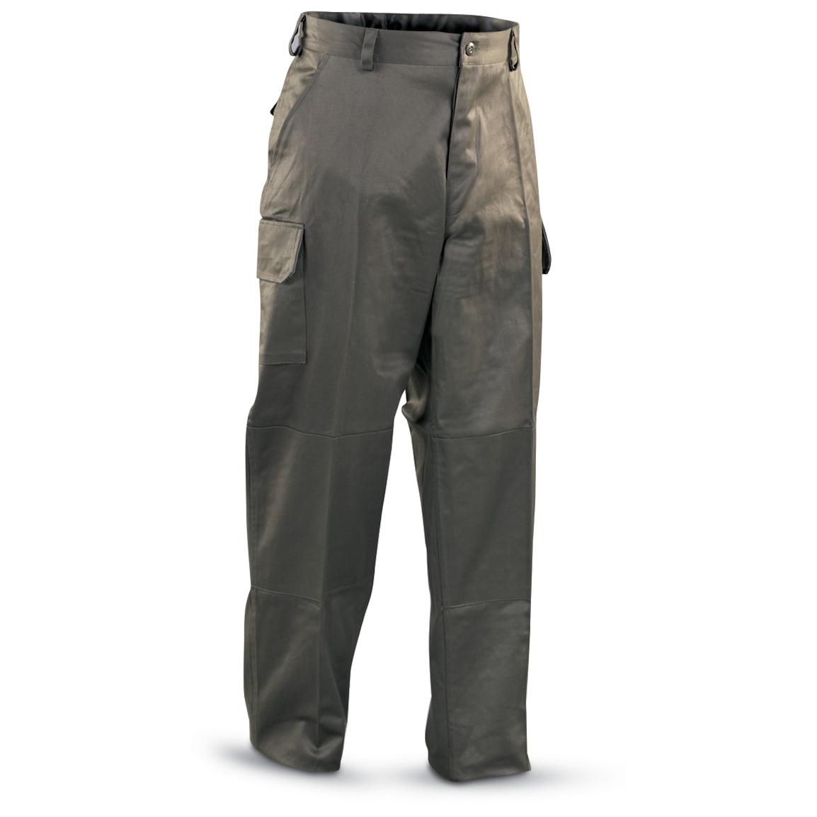 Mil-Tec® French F1-style Pants, O.D. - 103628, Pants at Sportsman's Guide