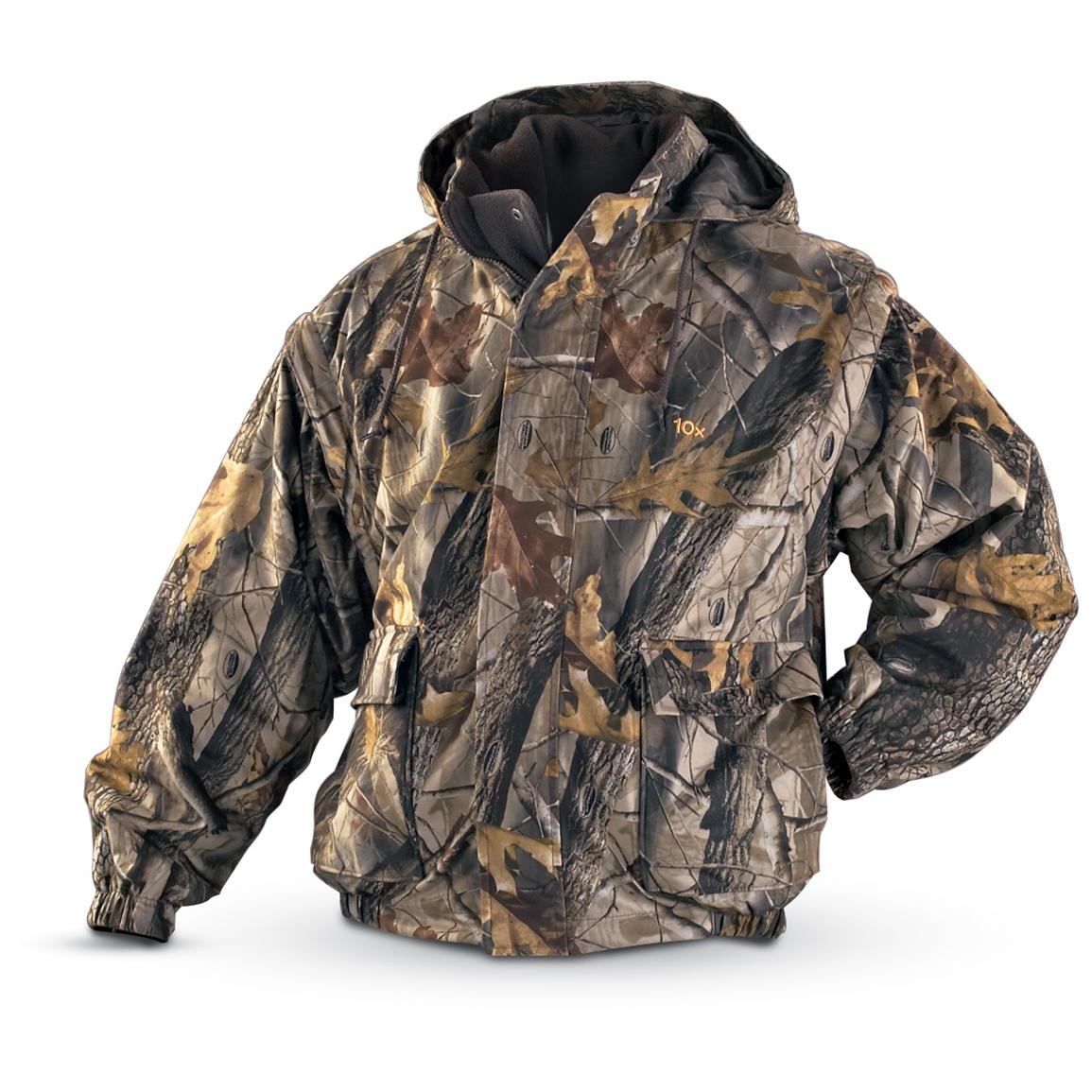 Waterproof and Breathable Reversible / Convertible Jacket, Brown ...