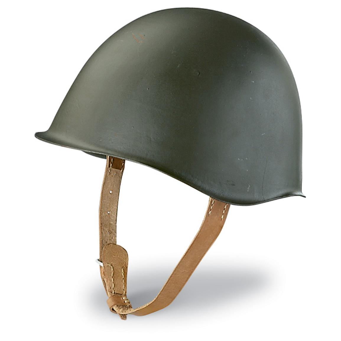 Polish Military Surplus Steel Helmet