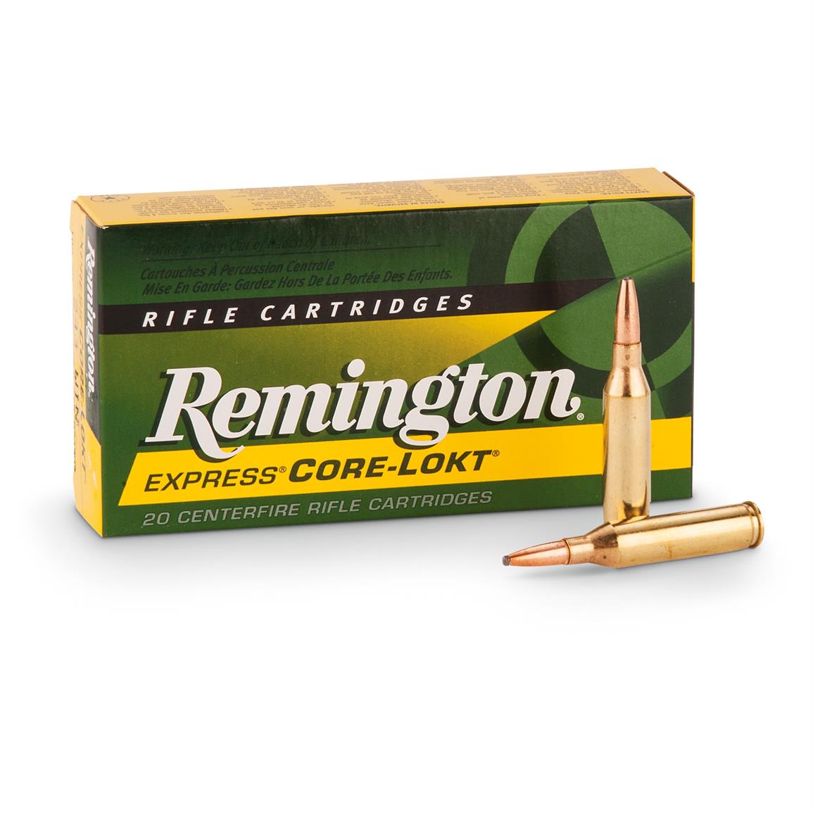 efterklang Reception eksplicit Remington CORE-LOKT, .308 Winchester, PSP, 180 Grain, 20 Rounds - 1113,  .308 Winchester Ammo at Sportsman's Guide