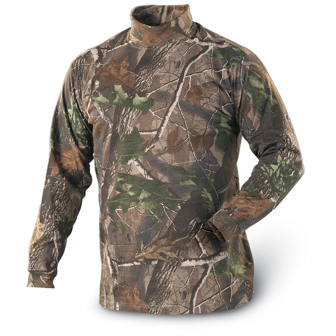Whitewater Outdoors® Turtleneck - 103827, Camo & Shooting Shirts at ...