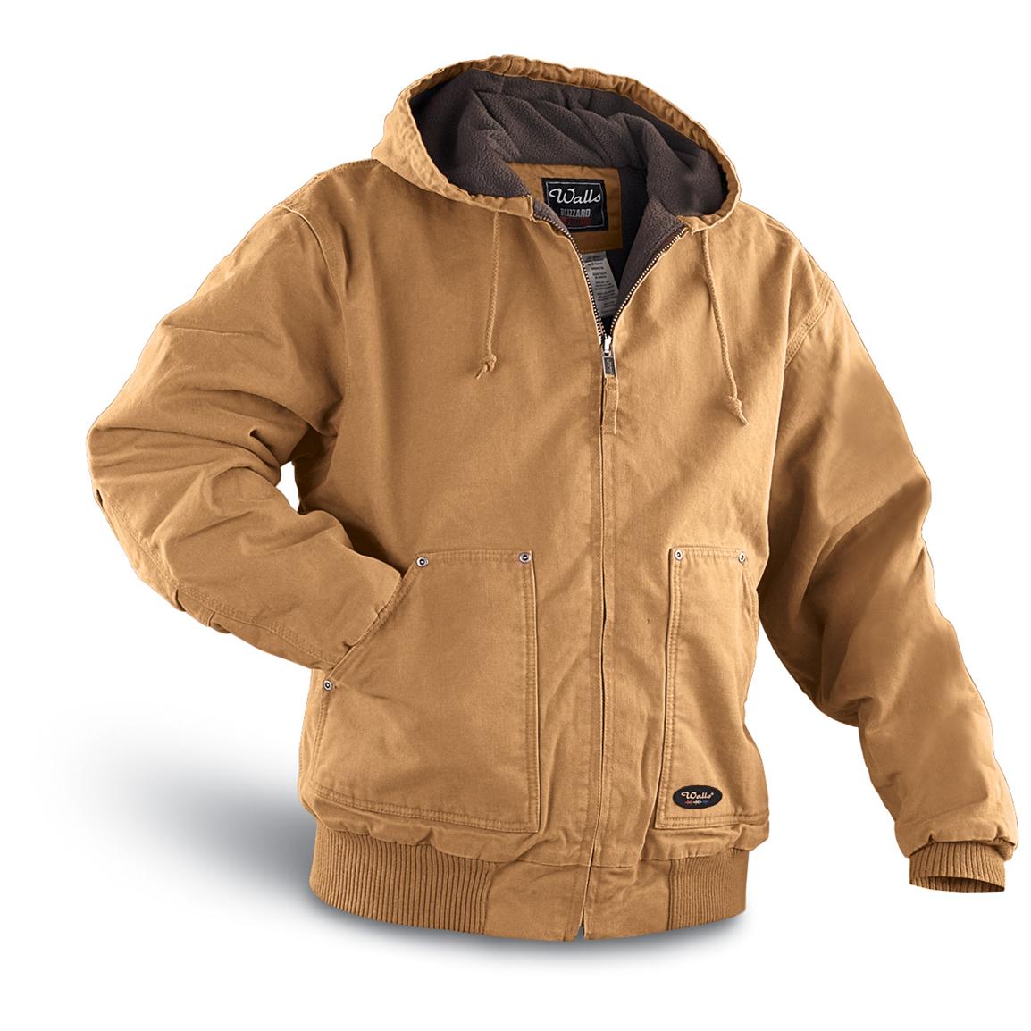 Walls® Blizzard - Pruf® Hooded Jacket - 104086, Insulated Jackets ...