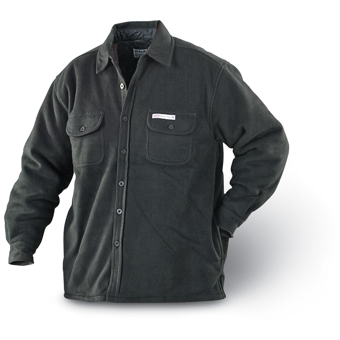 Dickies® Fleece CPO Shirt - 104175, Shirts at Sportsman's Guide