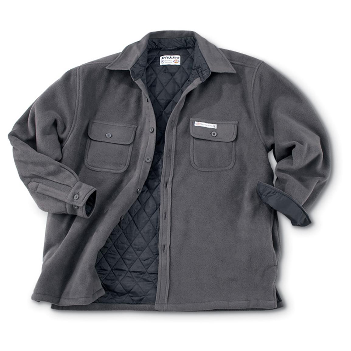 Dickies® Fleece CPO Shirt - 104175, Shirts at Sportsman's Guide