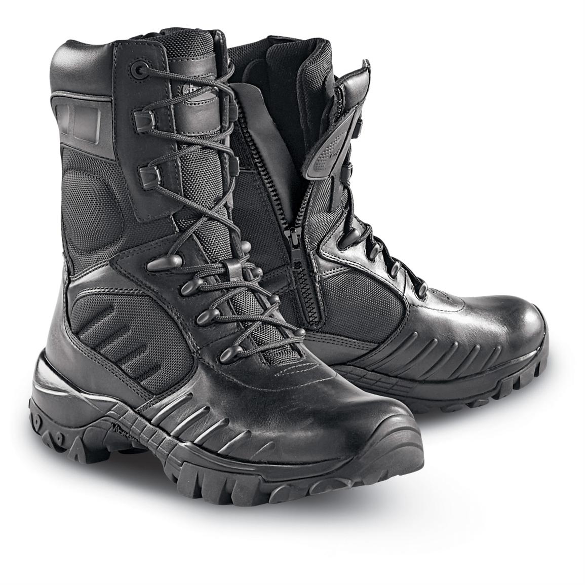 rocky boots zipper