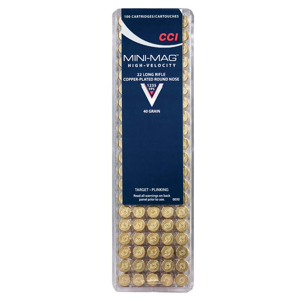 cci-rimfire-22lr-mini-mag-copper-plated-round-nose-40-grain-100