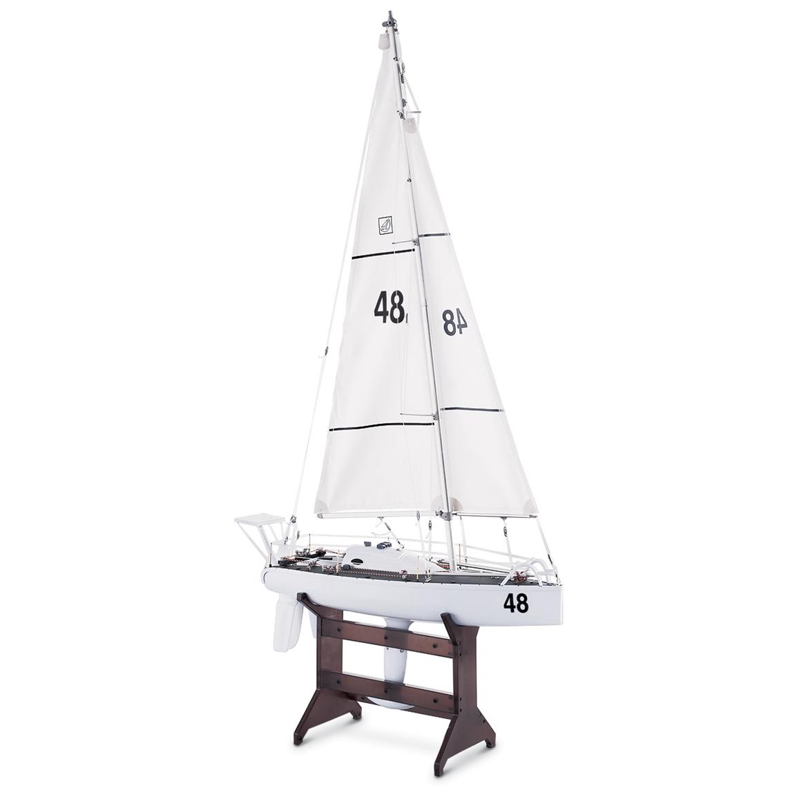 radio controlled soling sailboat