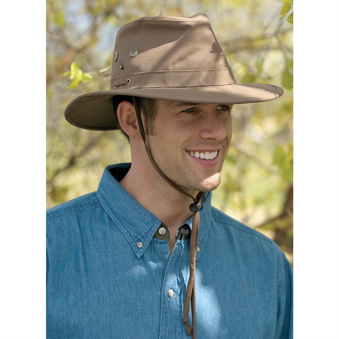 Outback® Canvas River Guide Hat - 105910, Hats & Caps at Sportsman's Guide