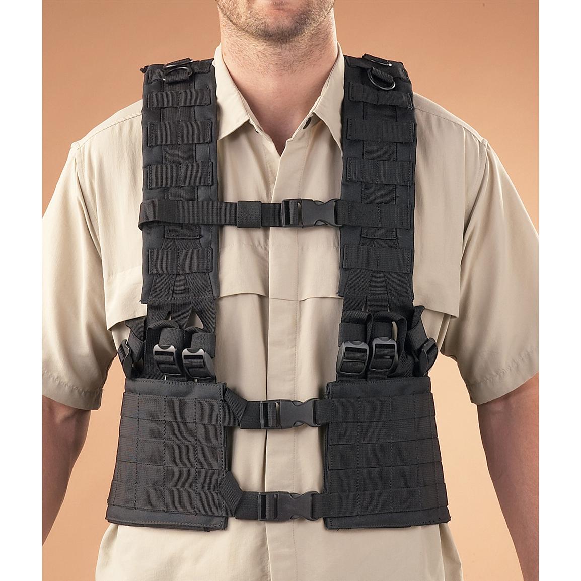 Mil-Spec™ M.O.L.L.E. LBE Harness - 106333, at Sportsman's Guide