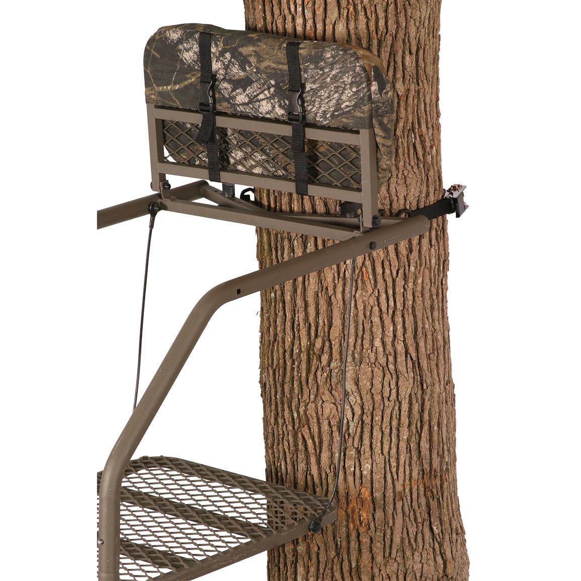 Loggy Bayou® 15' Bowhunter Ladder™ Stand, Mossy Oak® New Break - Up ...