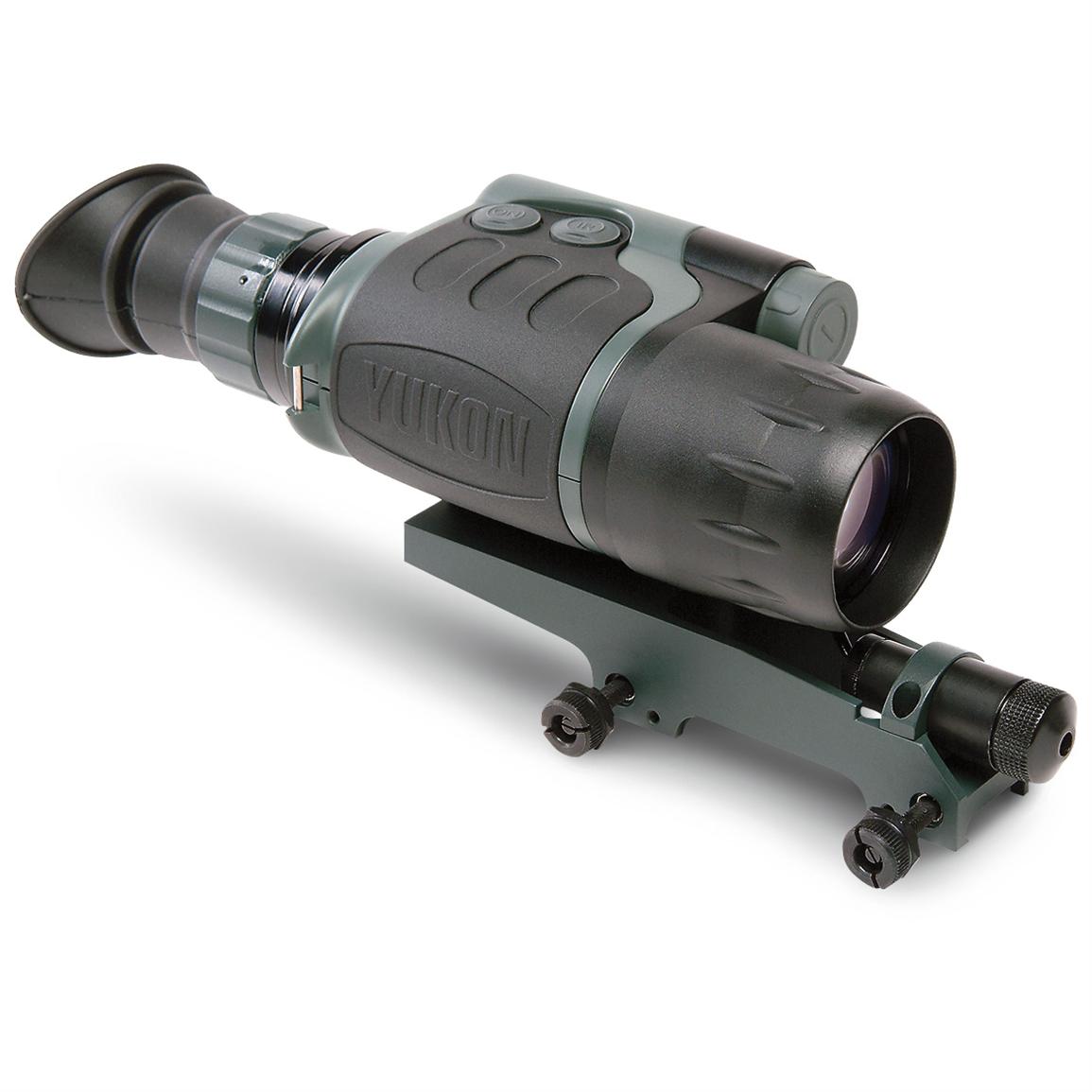 Yukon™ NVMT Laser 3x42 mm Night Vision Rifle Scope Kit 106885, Night Vision Scopes at