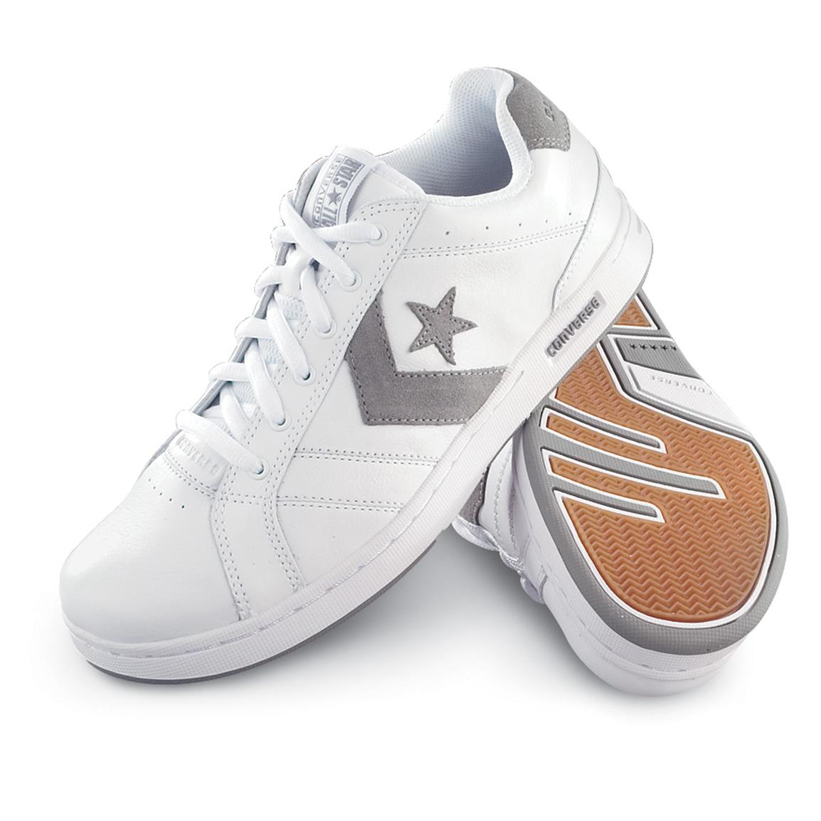 Men�s Converse® Baboo Athletics, White / Gray 106974