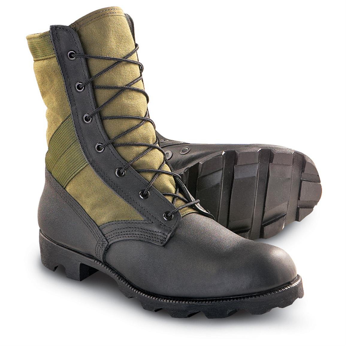 Men's Altama® Jungle Boots, Black / Olive - 107775, Combat & Tactical ...