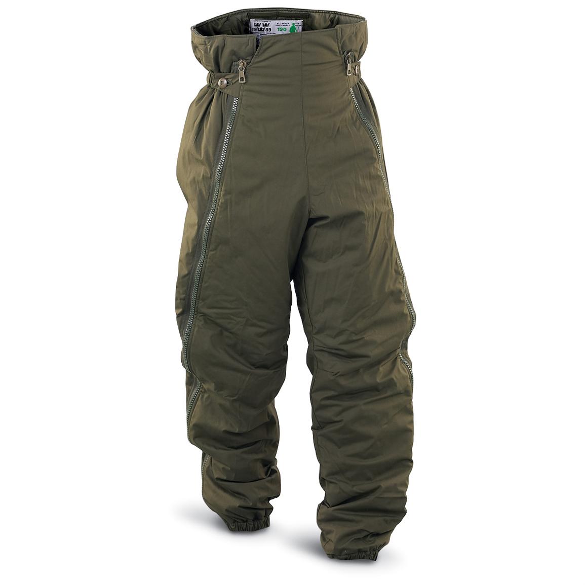 New Swedish Military M90 Insulated Pants, Olive Drab - 107910, Pants at ...