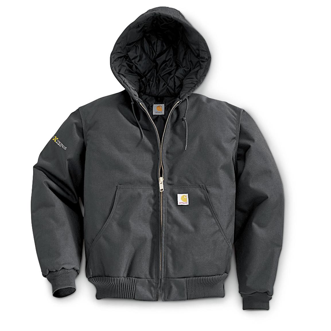 Carhartt® Arctic Quilted Lined Extremes® Active Jacket, Black - 108334 ...