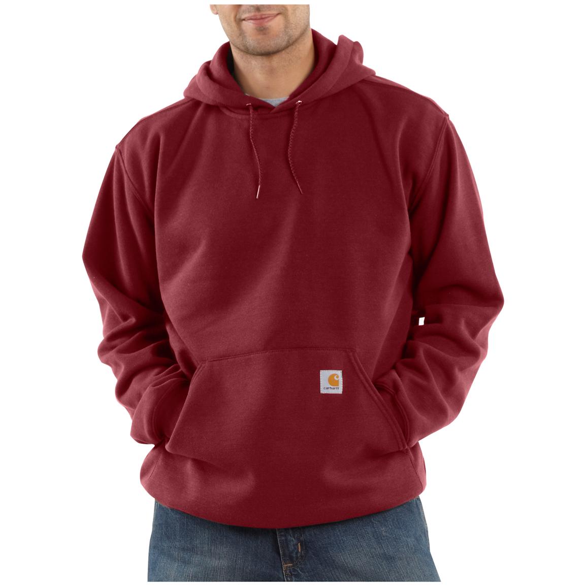 Carhartt® Midweight Hooded Pullover Sweatshirt - 108618, Sweatshirts ...