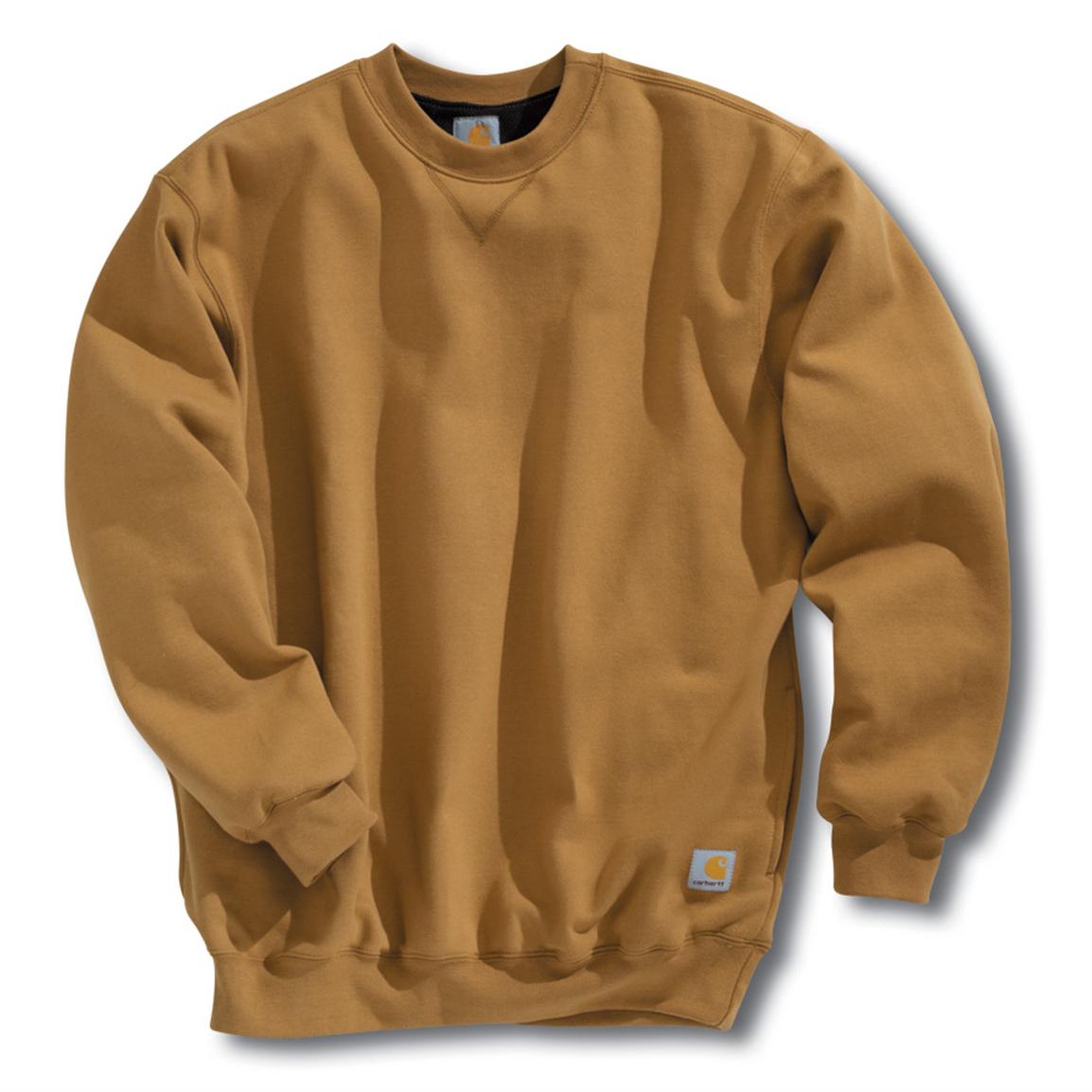 Carhartt® Thermal - Lined Crewneck Sweatshirt - 108626, Sweatshirts ...